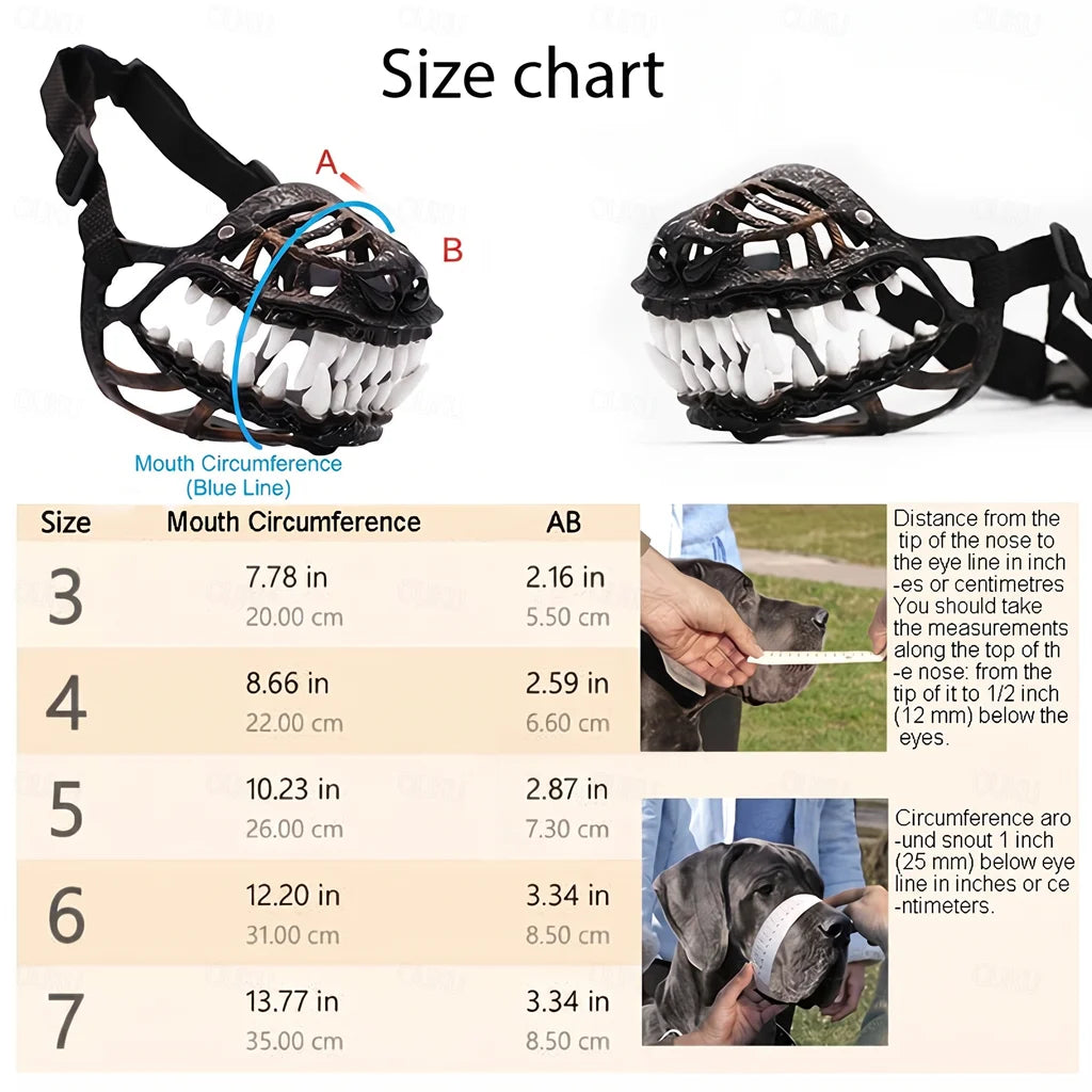 Horror Dog Muzzle