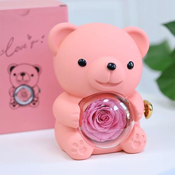 Forever Rose Bear Gift Box