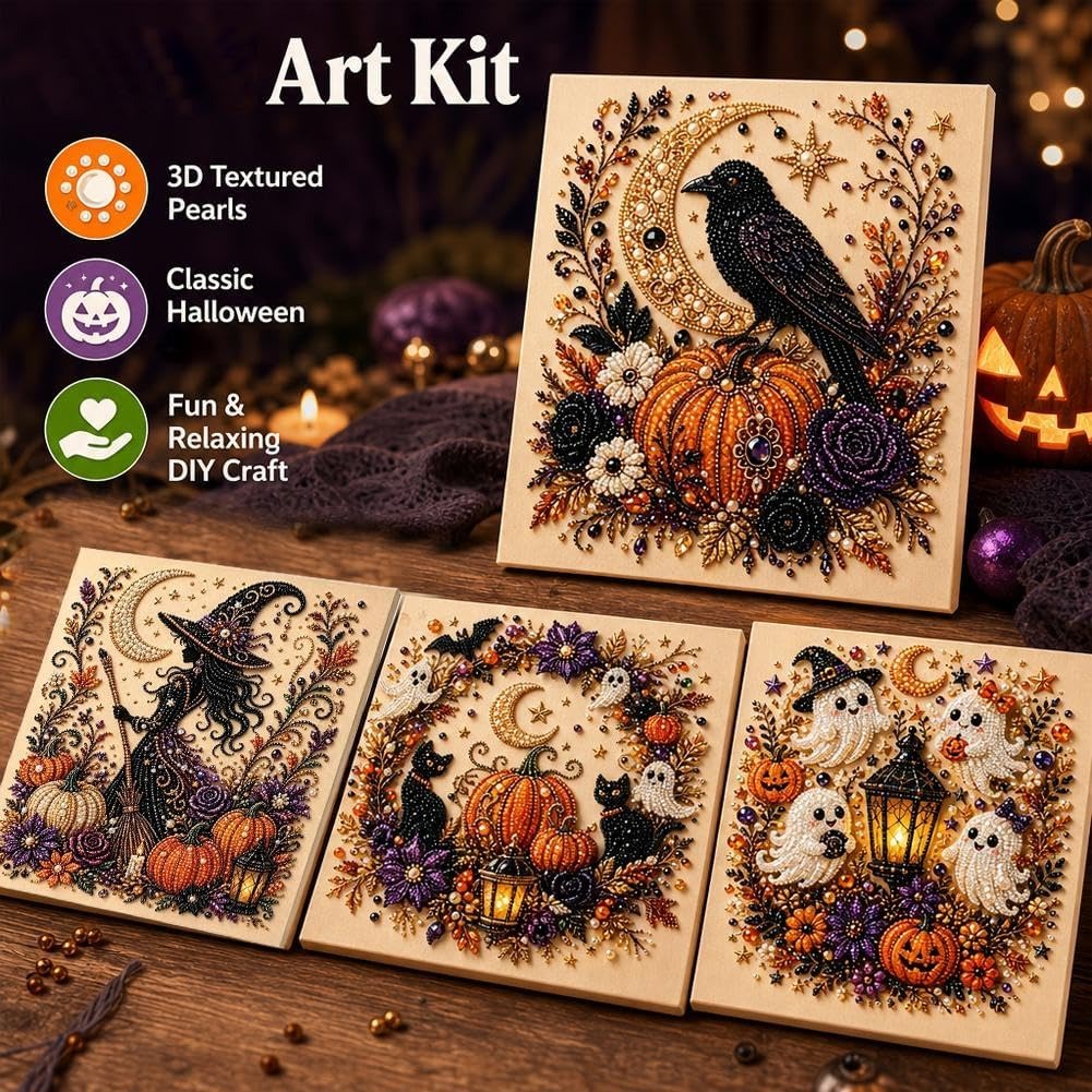 Halloween DIY Diamond Painting Kit