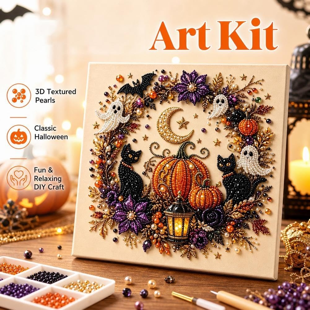 Halloween DIY Diamond Painting Kit