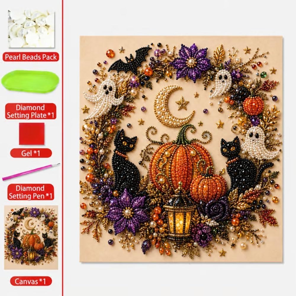 Halloween DIY Diamond Painting Kit