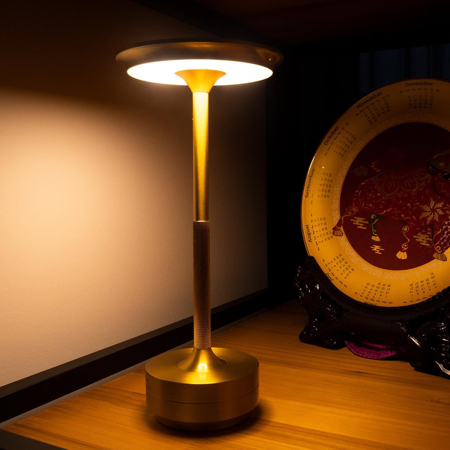 Ambient™ Metallic Cordless Table Lamp - Mantar Lamps