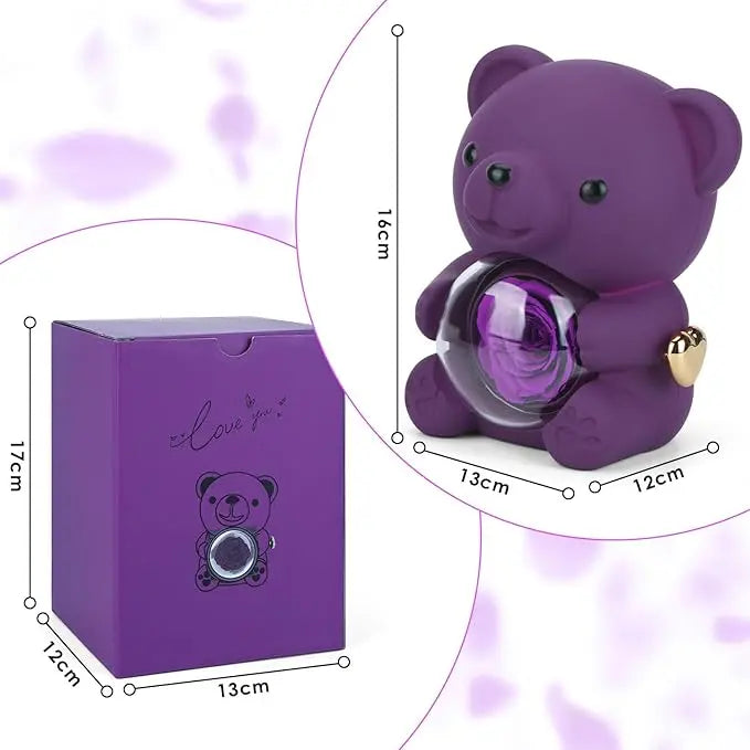 Forever Rose Bear Gift Box