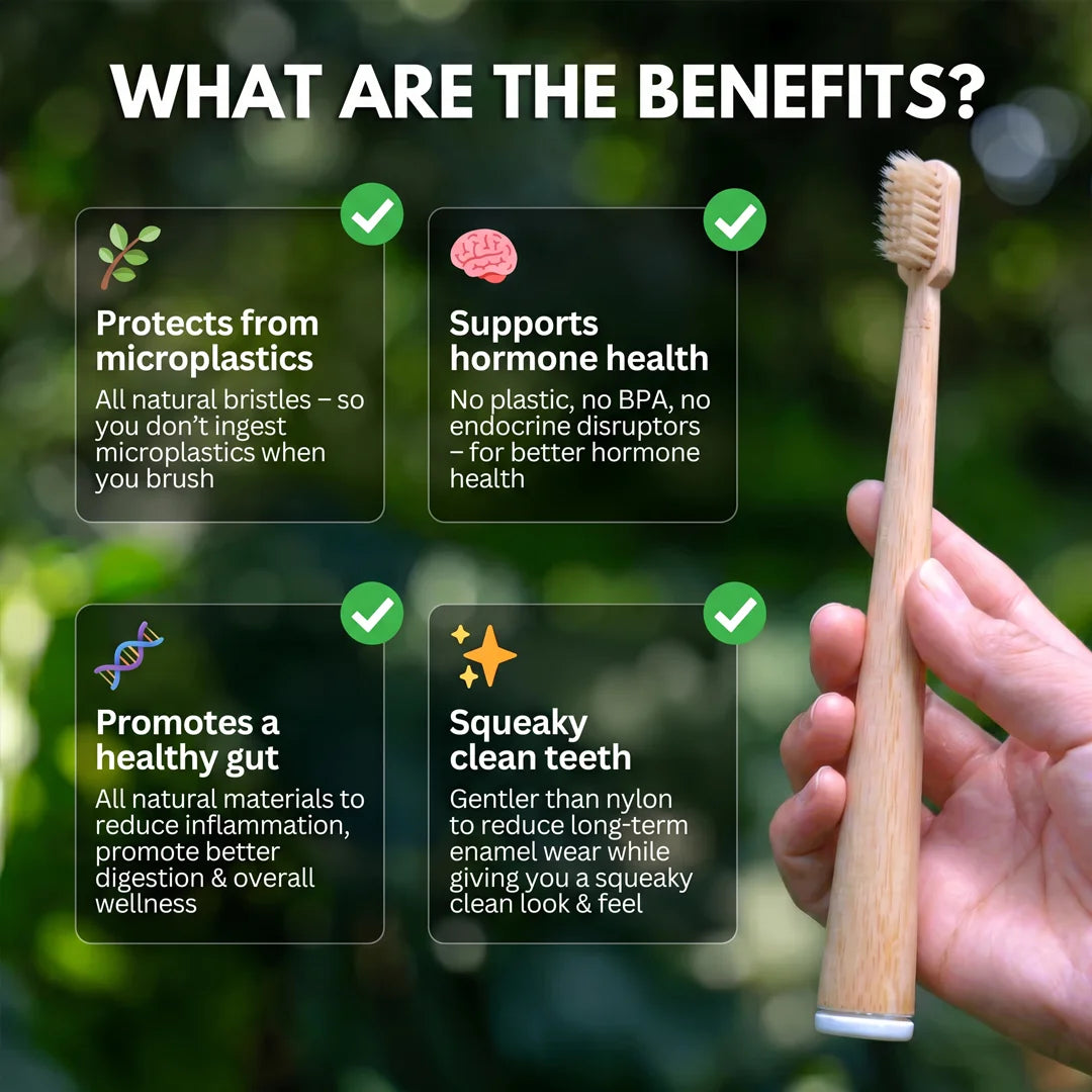 Bamboo Horsehair Toothbrush
