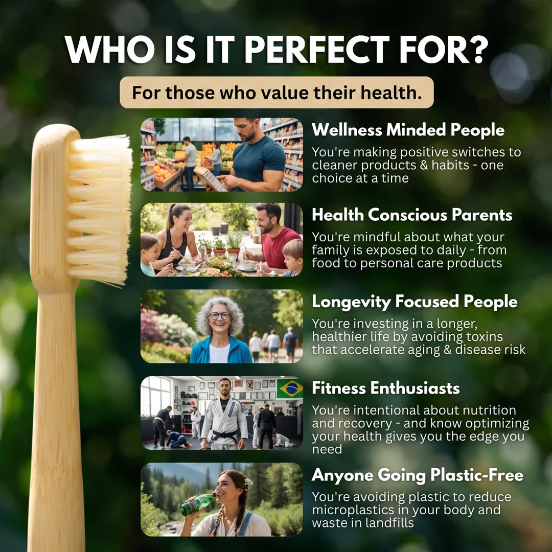 Bamboo Horsehair Toothbrush