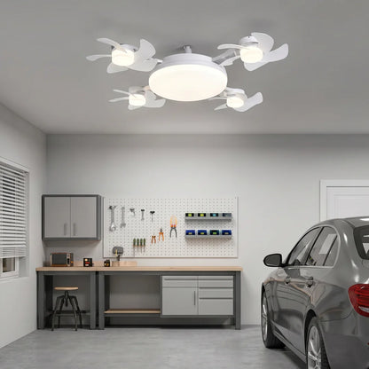 2-in-1 Socket Fan Light