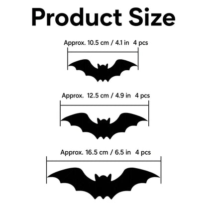 3D LED Bat Wall Decor
