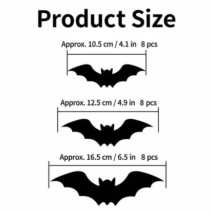 3D LED Bat Wall Decor