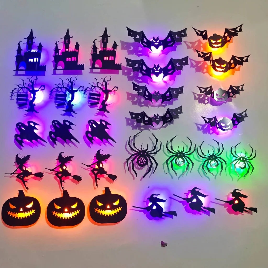 3D LED Bat Wall Decor