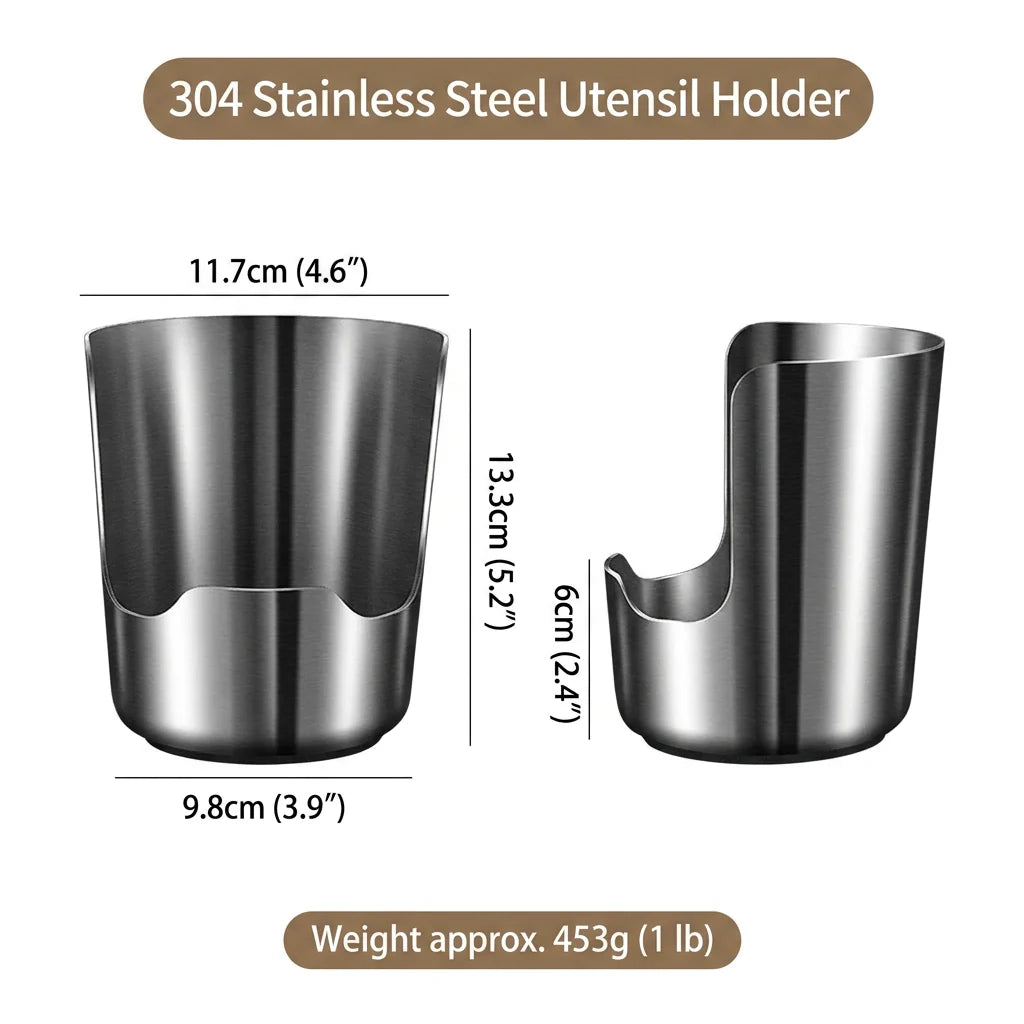 Heavy-Duty 304 Stainless Steel Kitchen Organizer Rack