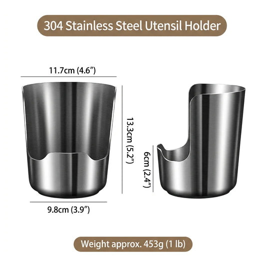 Stainless Steel Kitchen Utensil Organizer