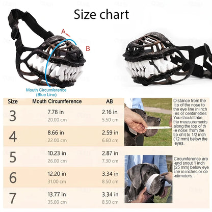 Horror Dog Muzzle