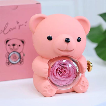 Forever Rose Bear Gift Box