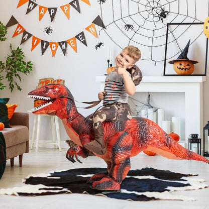 Velociraptor inflatable cosplay costume