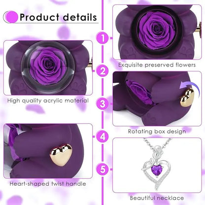 Forever Rose Bear Gift Box