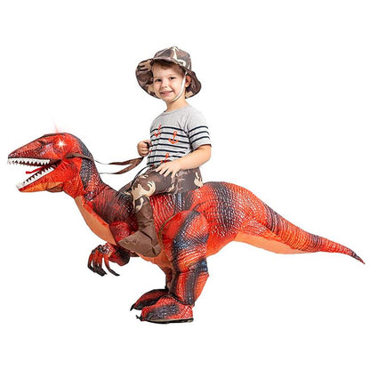 Velociraptor inflatable cosplay costume