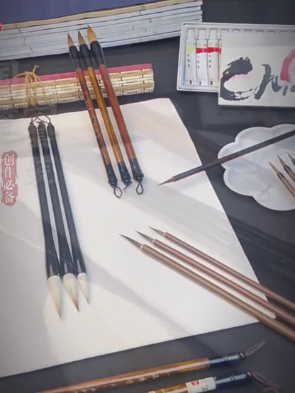 chinese painting brushes set