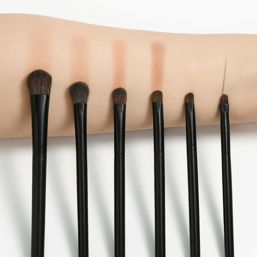 6-piece eyeshadow brush set