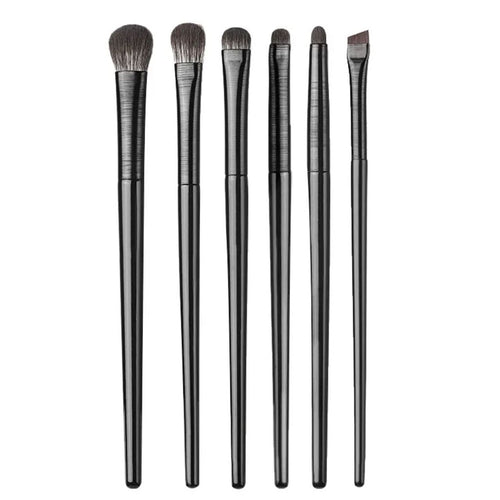 6-piece eyeshadow brush set
