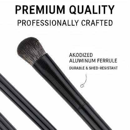 6-piece eyeshadow brush set